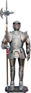 Decorative 16th Century Suit of Armor Display
